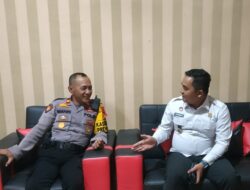 Bahas Pengamanan Idul Fitri di Lapas, Kepala KPLP Pasir Pengaraian Kunjungi Kasat Sabhara Polres Rohul