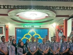 Kabag Kanwil Kemenkumham Riau, Pantau Kinerja Lapas Kelas ll B Pasir Pengaraian