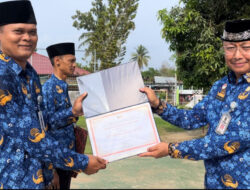 Lapas Kelas llB Pasir Pengaraian Gelar Upacara Peringatan Hari Kebangkitan Nasional Ke 116