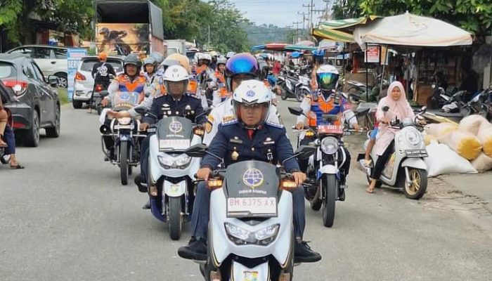 15 Personil Diturunkan Dishub Kampar, Guna Pemeriksaan Kendaraan Belum Bayar Pajak dan Kelayakan Bermotor