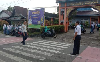 Dinas Perhubungan Kampar Rutin Laksanakan Penertiban Lalu Lintas Guna Mencegah Terjadinya Laka Lantas