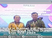 Bupati Rohul Sukiman Hadiri Pembukaan Apkasi Oleh Presiden Jokowi