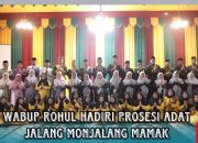 Wabup Rohul Hadiri Acara Prosesi Adat Jalang Monjalang Mamak 1445 M