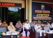Dishub Kampar Ikuti Apel Gelar Pasukan Operasi Zebra Lancang Kuning Tahun 2024