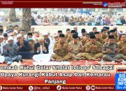 Usaha dan Upaya Kurangi Kabut Asap dan Kemarau Panjang, Pemkab Rohul gelar Shalat Istisqo’
