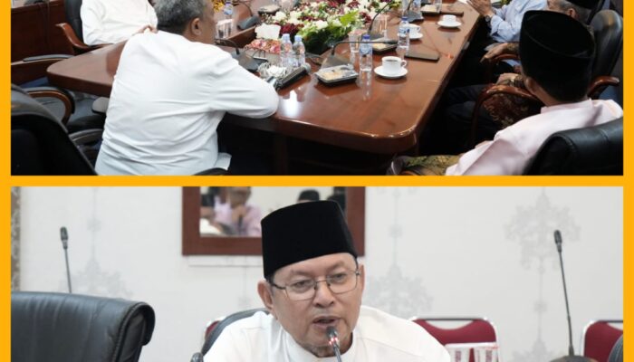 Bupati Rohul Sambut Silaturahmi Tokoh Adat Luhak Rambah Jelang Penabalan Raja