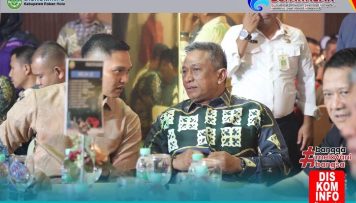Bupati Rohul Anton Hadiri Malam Pisah Sambut Danrem 031/Wira Bima
