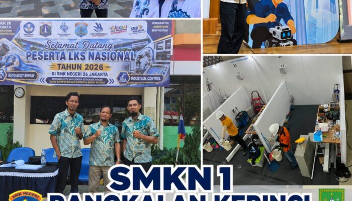 Siswa SMKN 1 Pangkalan Kerinci Tampil di LKS Nasional Cabang Industrial Control