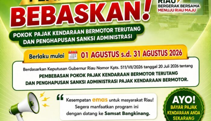 Kabar Gembira! Samsat Bangkinang Tambah Jam Operasional Selama Program Pemutihan Pajak Kendaraan